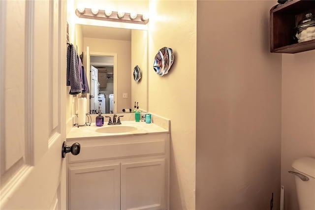 3305 Tecumseh Meadows Way, Norman, OK 73069 - bathroom featuring vanity