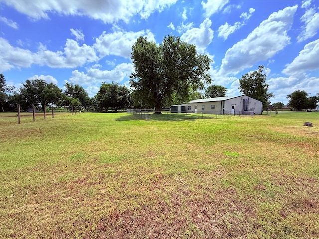 312 N 6th St, Amber, OK 73004 - view of yard