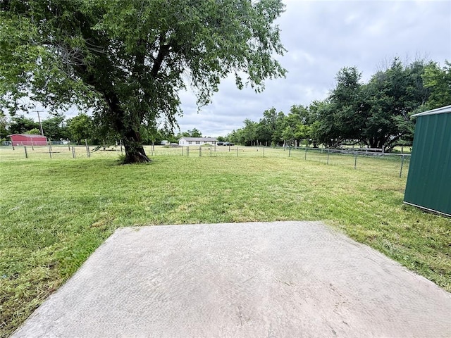 312 N 6th St, Amber, OK 73004 - view of yard featuring a patio area