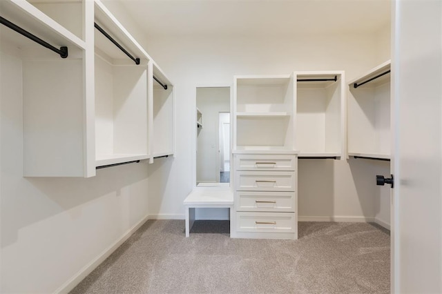 9213 NW 85th St, Yukon, OK 73099 - spacious closet featuring light colored carpet