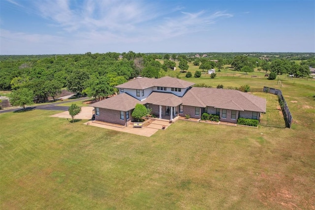 7941 E Sorghum Mill Rd, Edmond, OK 73034 - view from above of property