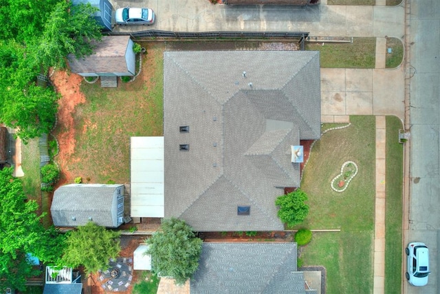 view of subject property