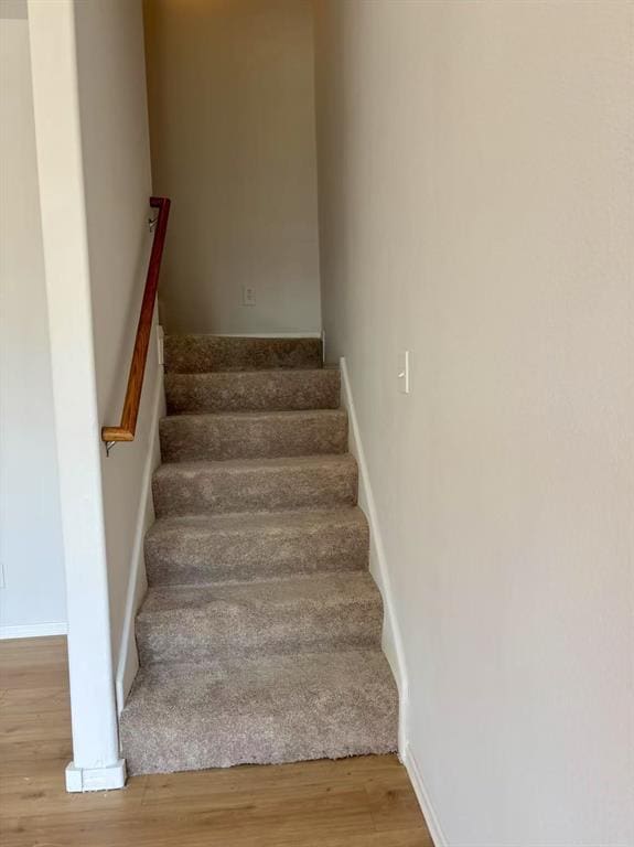 1918 W K Ct, Jenks, OK 74037 - stairs featuring wood finished floors and baseboards