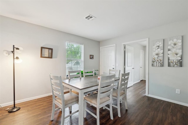 717 S Geronimo Ln, Pauls Valley, OK 73075 - dining room with wood finished floors and baseboards