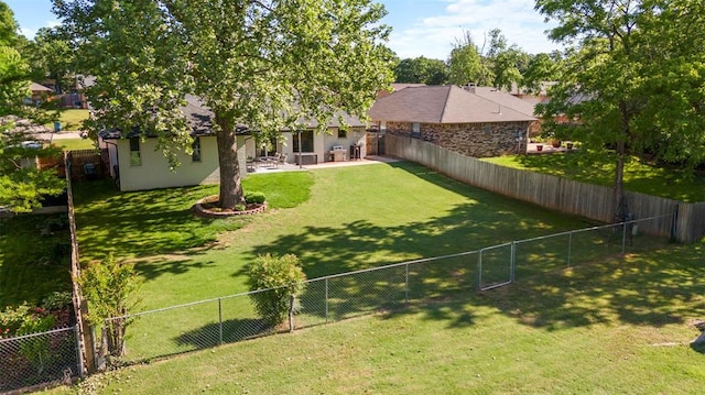 view of yard
