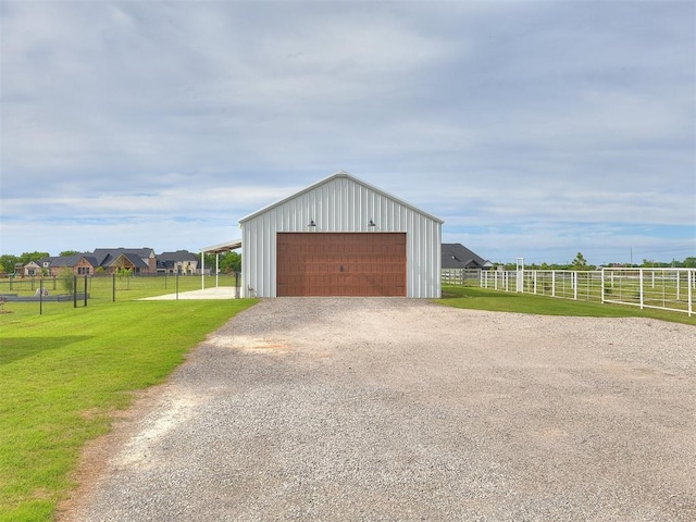 3241 E 171st St, Bixby, OK 74008 - garage with a garage and driveway