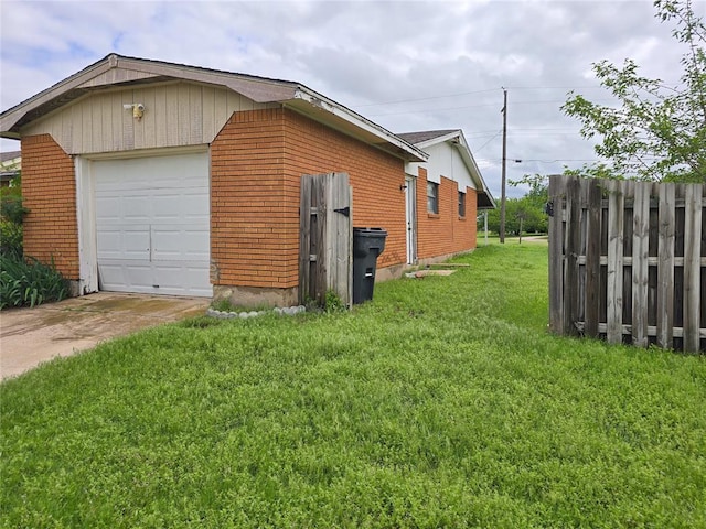 3401 SW Abilene Dr, Lawton, OK 73501 - view of home's exterior featuring brick siding and driveway