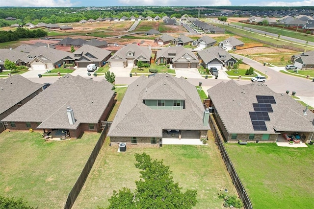 8400 Poplar Dr, Edmond, OK 73034 - aerial view of residential area