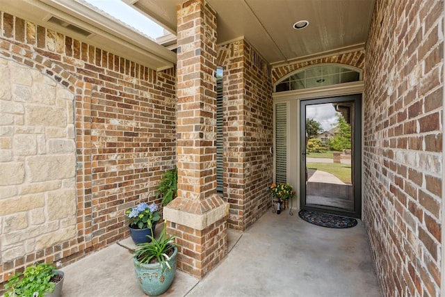 12812 NW 6th St, Yukon, OK 73099 - entrance to property with brick siding