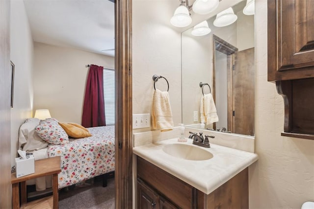 12812 NW 6th St, Yukon, OK 73099 - bathroom with vanity
