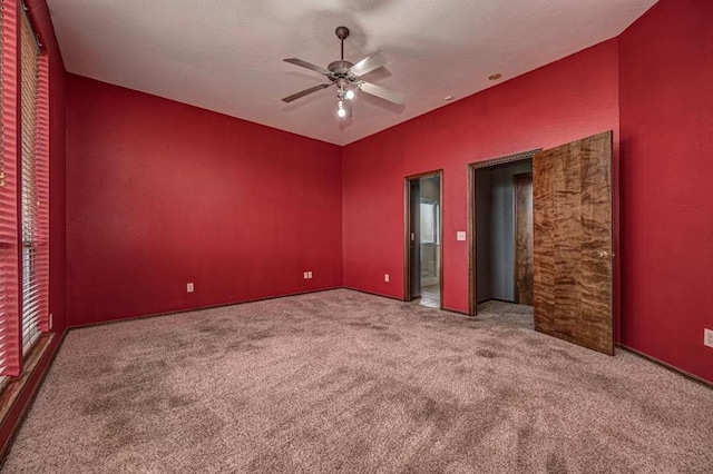 2105 SW 124th St, Oklahoma City, OK 73170 - unfurnished bedroom featuring carpet and ceiling fan