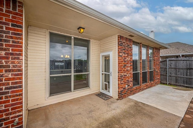 2105 SW 124th St, Oklahoma City, OK 73170 - view of patio / terrace with fence