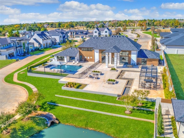 909 NW 156th St, Edmond, OK 73013 - aerial view of residential area