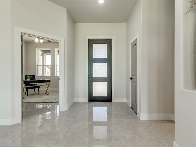 4850 Ranchero Dr, Edmond, OK 73025 - entrance foyer with baseboards