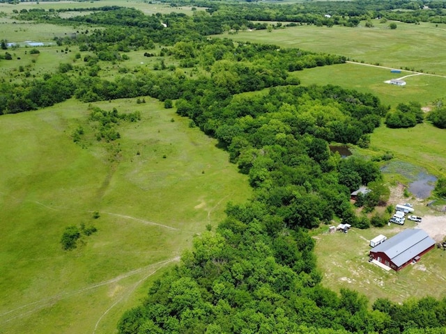 377056 E 1040th Rd, Okemah, OK 74859 - overview of rural landscape