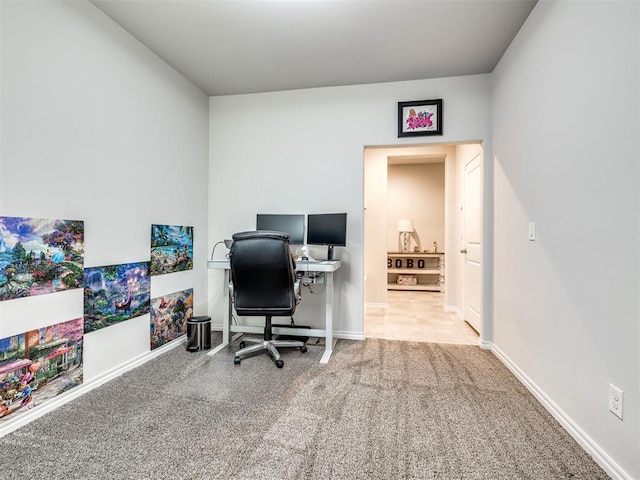 10301 NW 25th St, Yukon, OK 73099 - carpeted office space with baseboards