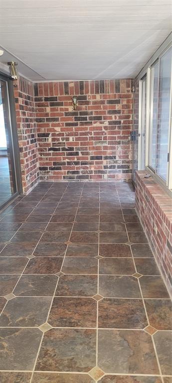 detailed view of brick wall