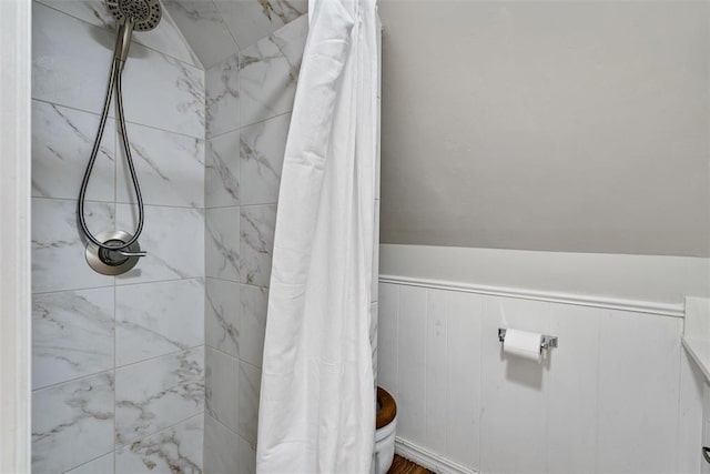 3804 NW 66th St, Oklahoma City, OK 73116 - full bath featuring tiled shower