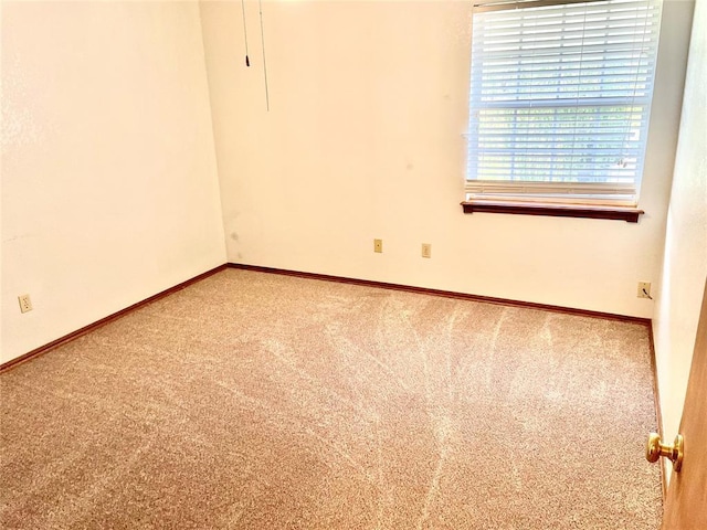 3113 SW 125th St, Oklahoma City, OK 73170 - carpeted empty room featuring baseboards