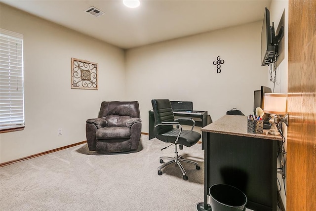5608 Bent Creek Dr, Oklahoma City, OK 73135 - office area with carpet flooring and baseboards