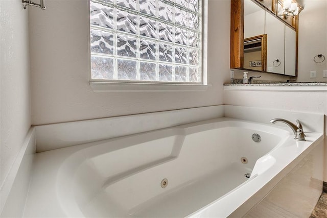 5608 Bent Creek Dr, Oklahoma City, OK 73135 - bathroom with a tub with jets