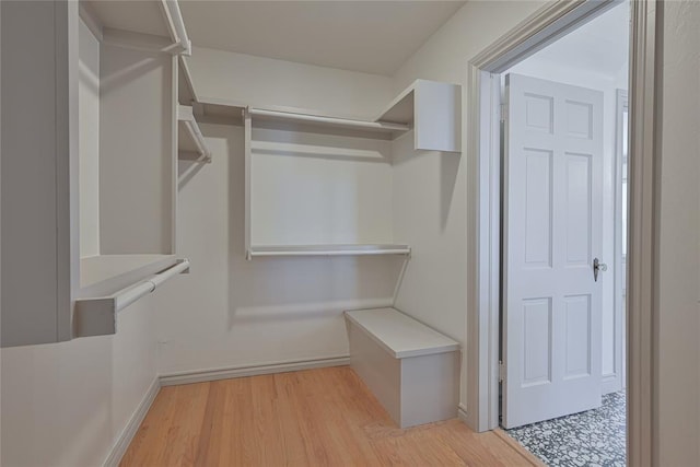 2650 NW 25th St, Oklahoma City, OK 73107 - spacious closet featuring light wood-style flooring