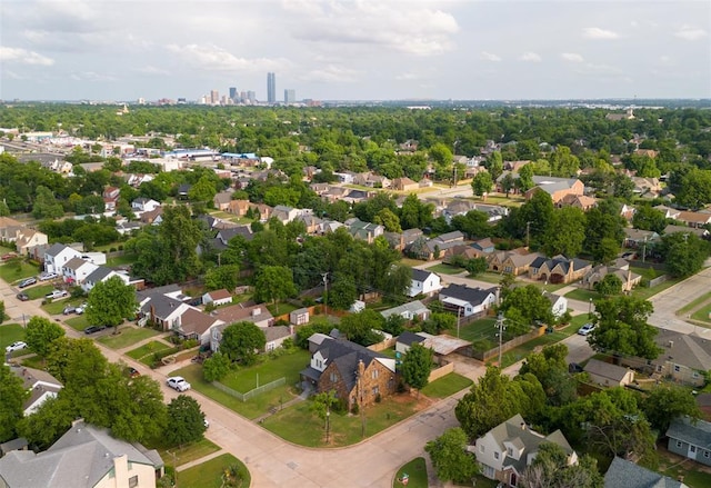 2650 NW 25th St, Oklahoma City, OK 73107 - aerial perspective of suburban area