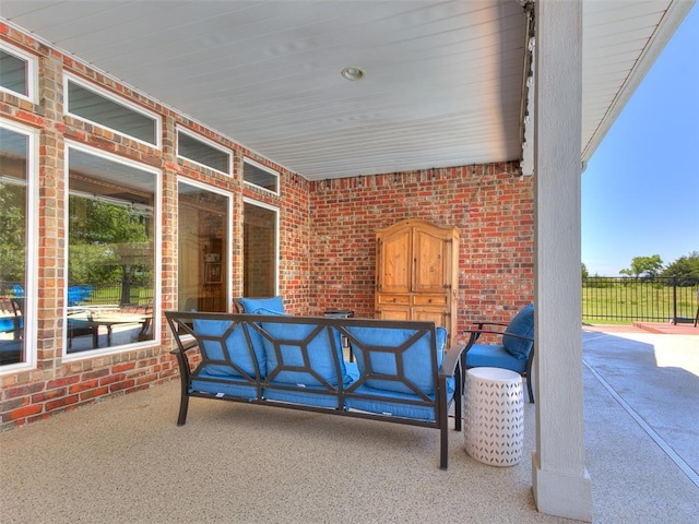 1486 County St Unit 2910 20, Acres Tuttle, OK 73089 - view of patio / terrace with an outdoor hangout area
