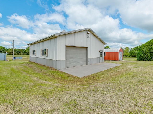 2915 N W Oaks Pl, Newcastle, OK 73065 - view of detached garage