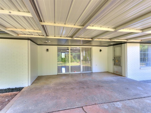 6501 N Laird Ave, Oklahoma City, OK 73105 - view of patio with a carport