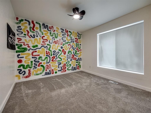 6401 Saddleback Dr, Oklahoma City, OK 73150 - carpeted spare room with baseboards