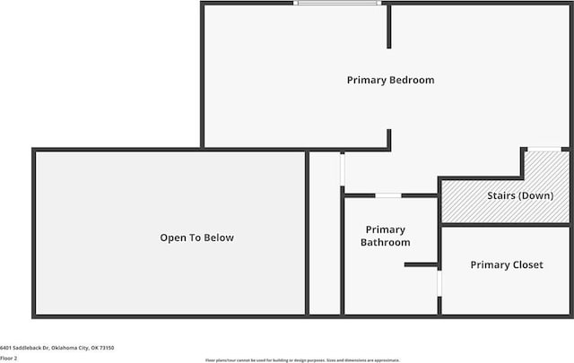6401 Saddleback Dr, Oklahoma City, OK 73150 - property floor plan