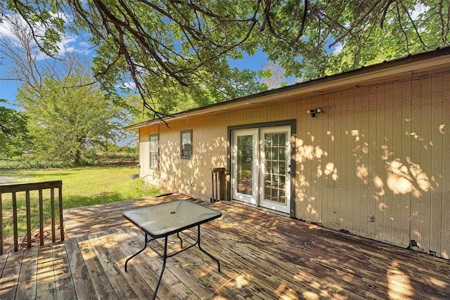 11402 N 1957th Rd, Elk City, OK 73644 - deck featuring a yard