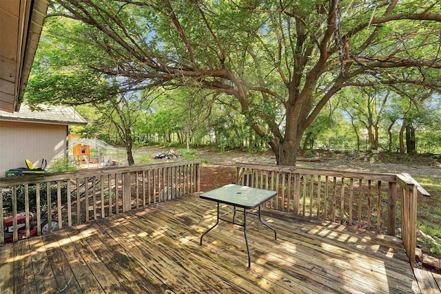 11402 N 1957th Rd, Elk City, OK 73644 - view of wooden terrace