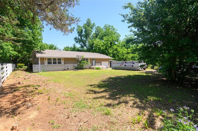 view of front of property featuring an attached garage