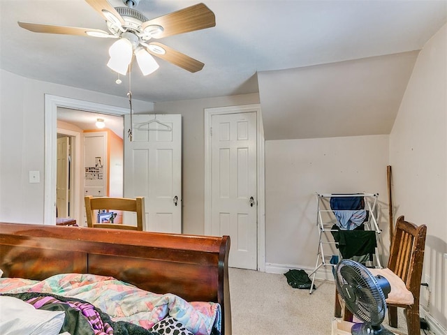 2321 Cashion Pl, Oklahoma City, OK 73112 - bedroom featuring carpet floors, a ceiling fan, and baseboards