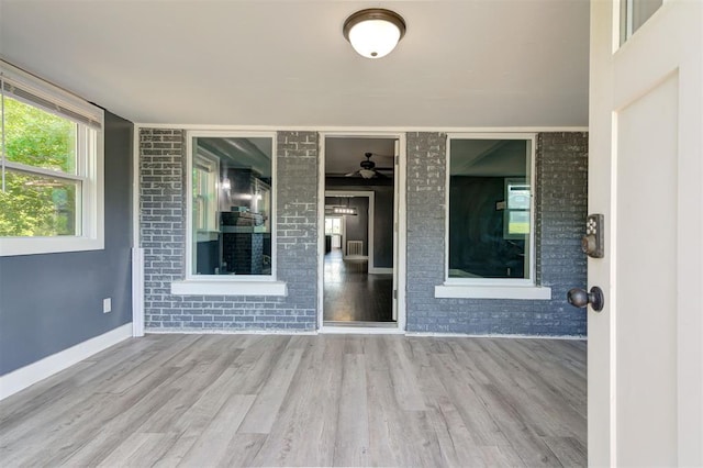 1706 E Oklahoma Ave, Guthrie, OK 73044 - view of unfurnished sunroom
