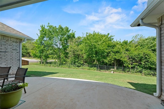 2803 Redwood Ct, Newcastle, OK 73065 - view of patio / terrace with view of scattered trees