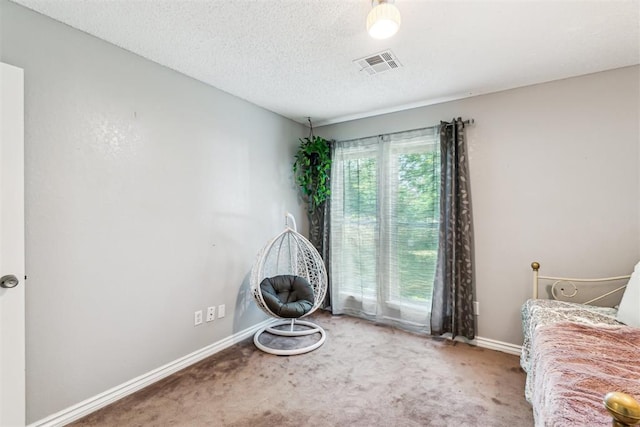 125 Creek Hollow Dr, Choctaw, OK 73020 - unfurnished room with carpet, baseboards, and a textured ceiling