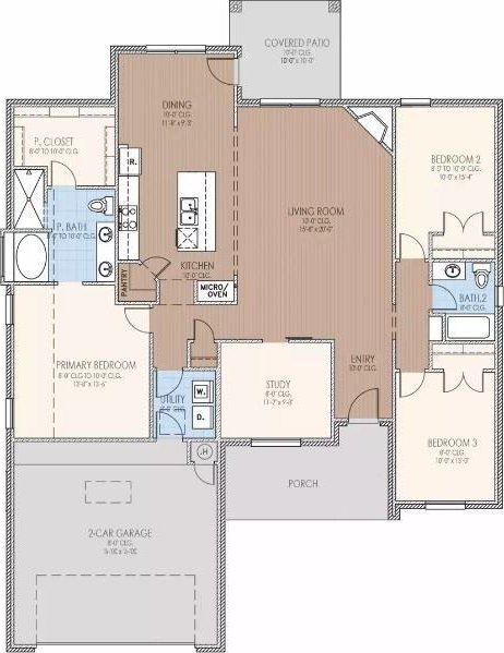1216 SW 139th St, Oklahoma City, OK 73170 - property floor plan