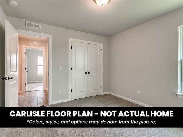 8517 NW 76th St, Oklahoma City, OK 73132 - unfurnished bedroom with a closet and baseboards