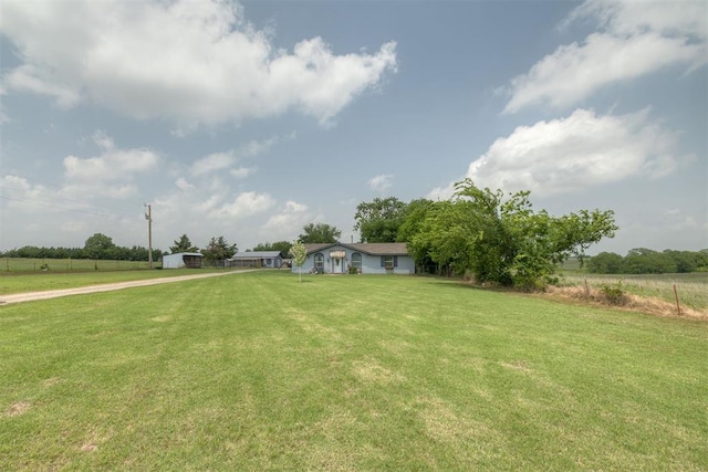 2316 E 68th St, Stillwater, OK 74074 - view of grassy yard featuring a view of rural / pastoral area