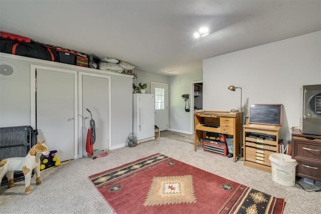2316 E 68th St, Stillwater, OK 74074 - view of carpeted living room