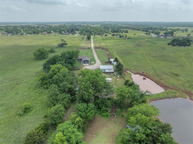 2316 E 68th St, Stillwater, OK 74074 - aerial view of property's location with rural landscape and a large body of water