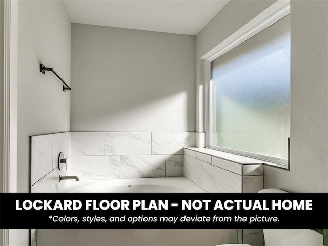 8609 NW 76th St, Oklahoma City, OK 73132 - full bathroom featuring a bath