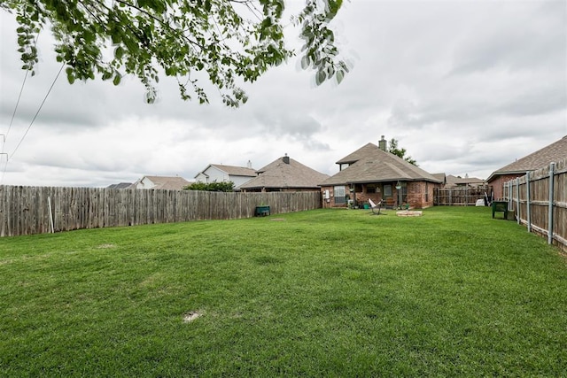 1312 SW 25th St, Moore, OK 73170 - view of yard