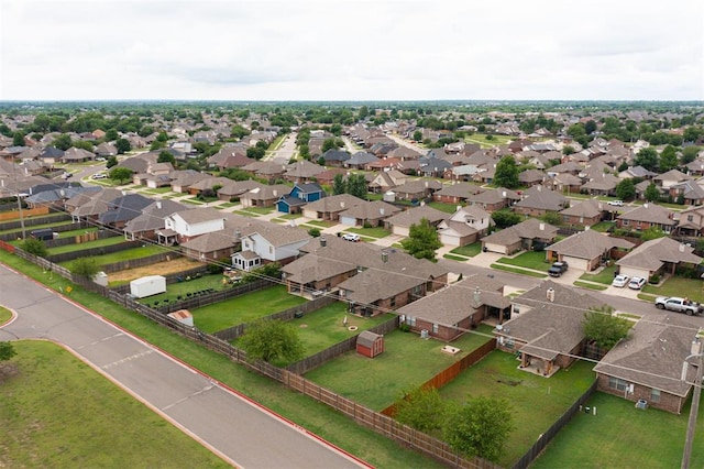 1312 SW 25th St, Moore, OK 73170 - aerial overview of property's location with nearby suburban area