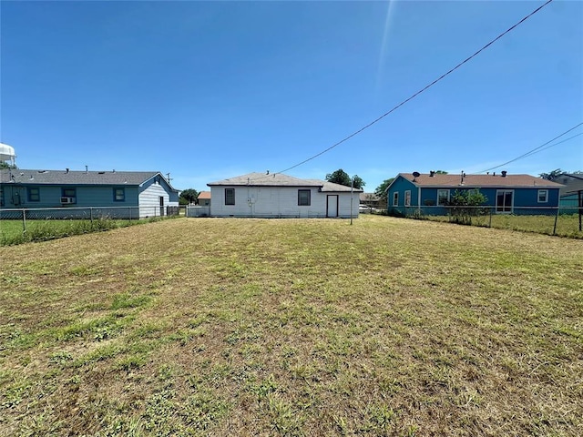 1137 E Chestnut St, Altus, OK 73521 - view of yard