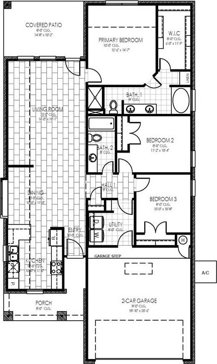 18121 Austin Ct, Edmond, OK 73012 - room layout