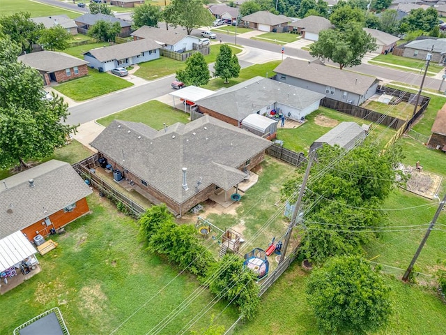 2009 Astoria Dr, Moore, OK 73160 - aerial view of residential area